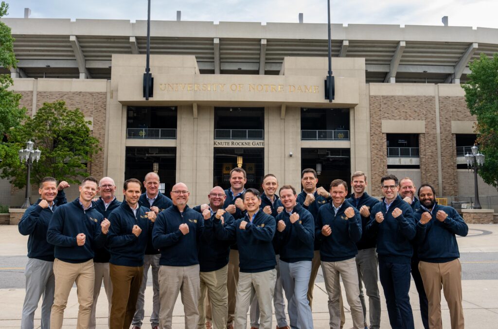 The orthopedic physicians of Notre Dame Athletics